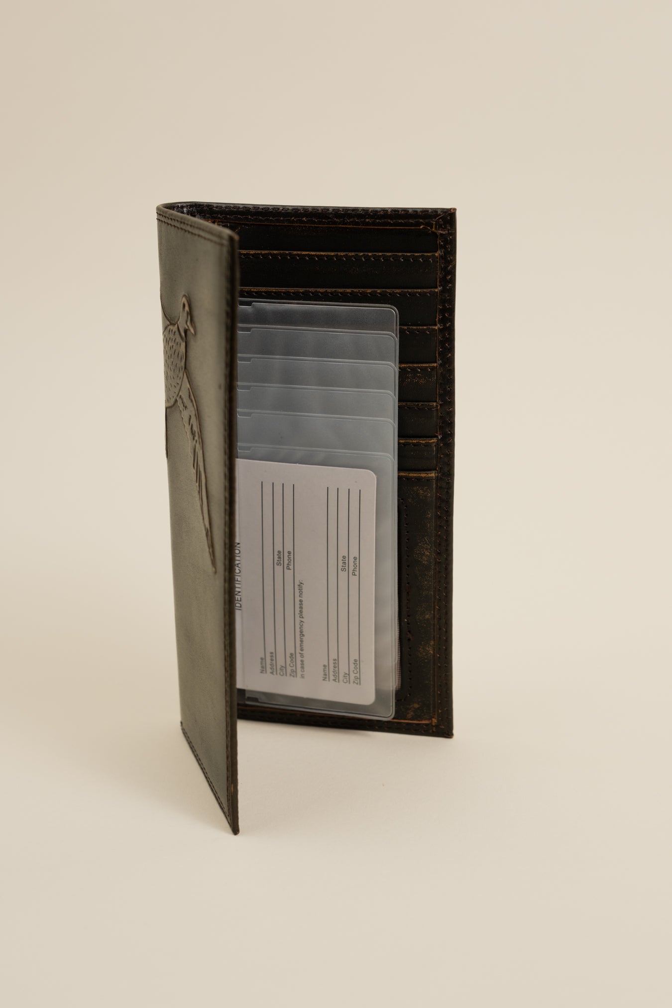 Burnished Antique Roper Wallet