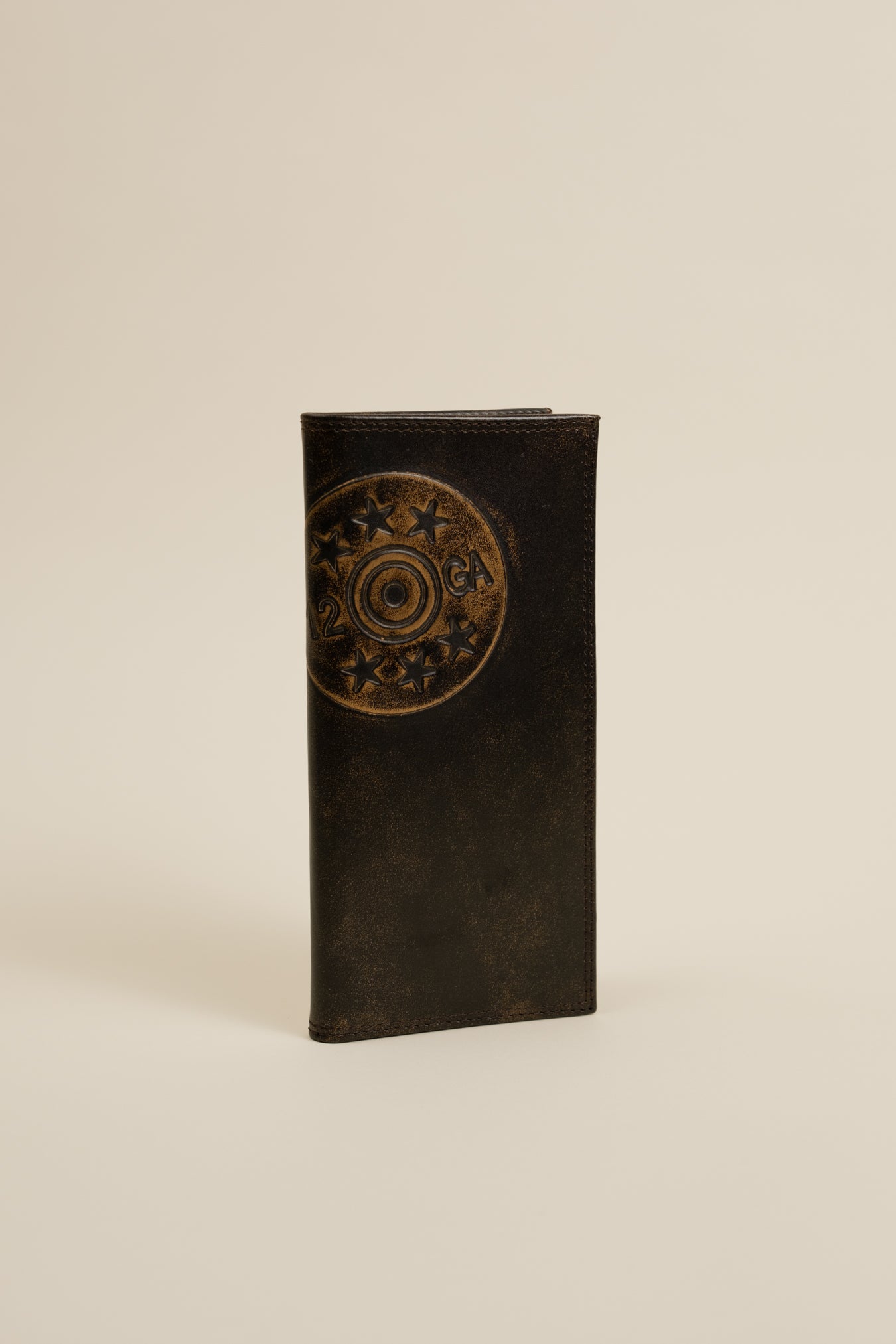 Burnished Antique Roper Wallet