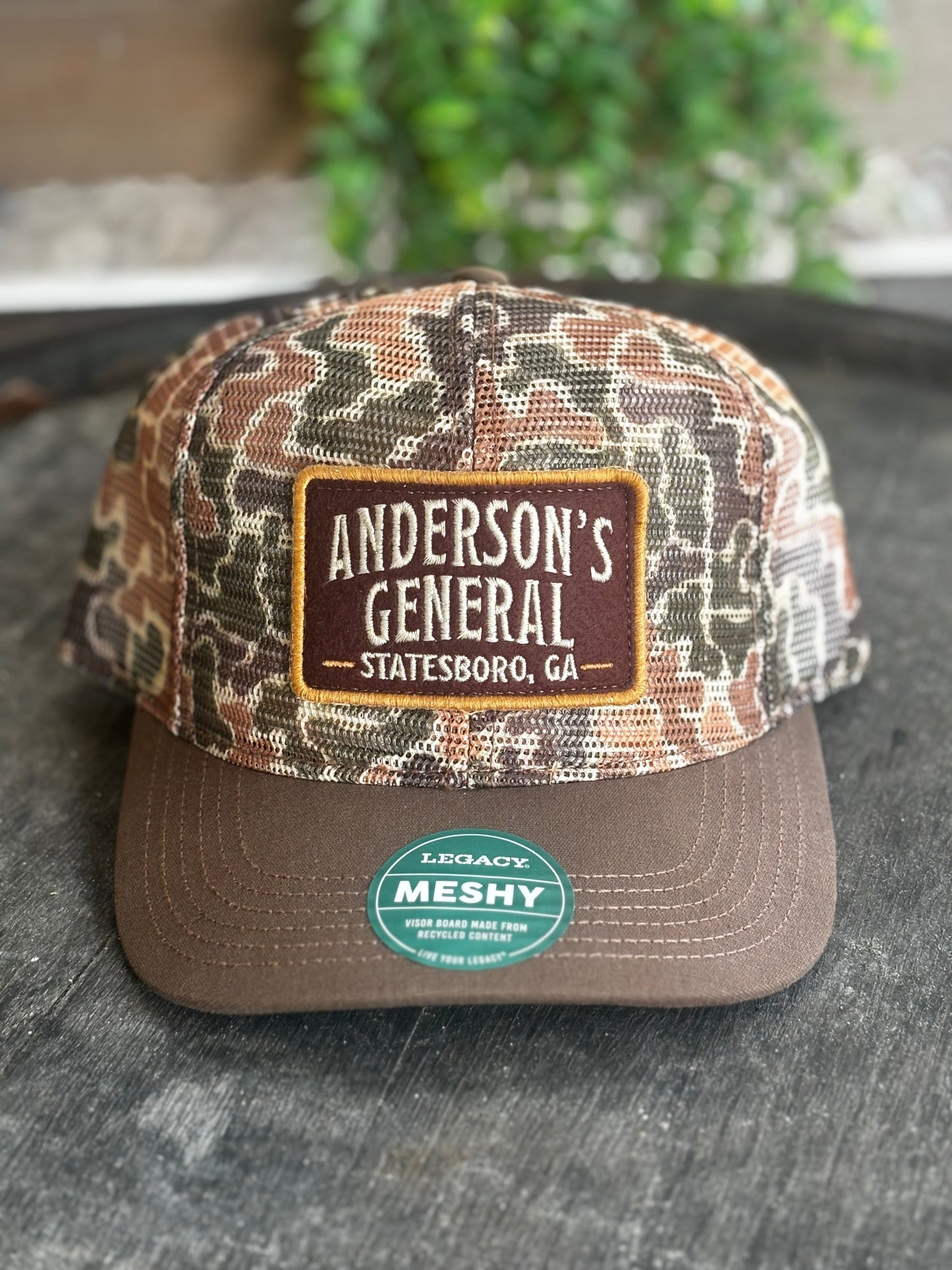 Andersons All Mesh Hat Duck Camo
