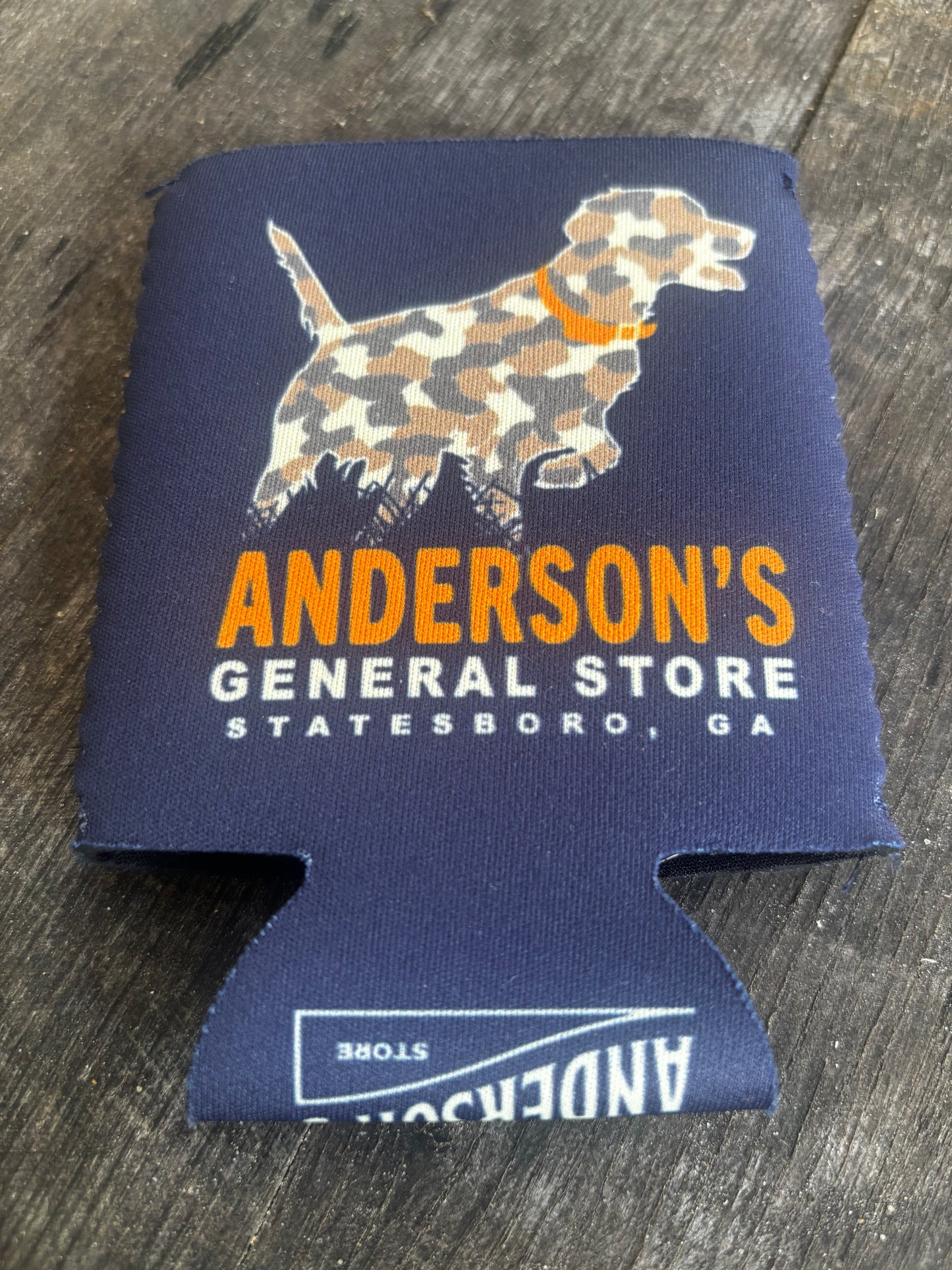 Andersons Koozie Navy Born to Hunt