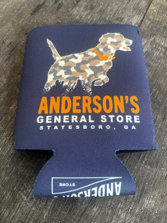 Andersons Koozie Navy Born to Hunt