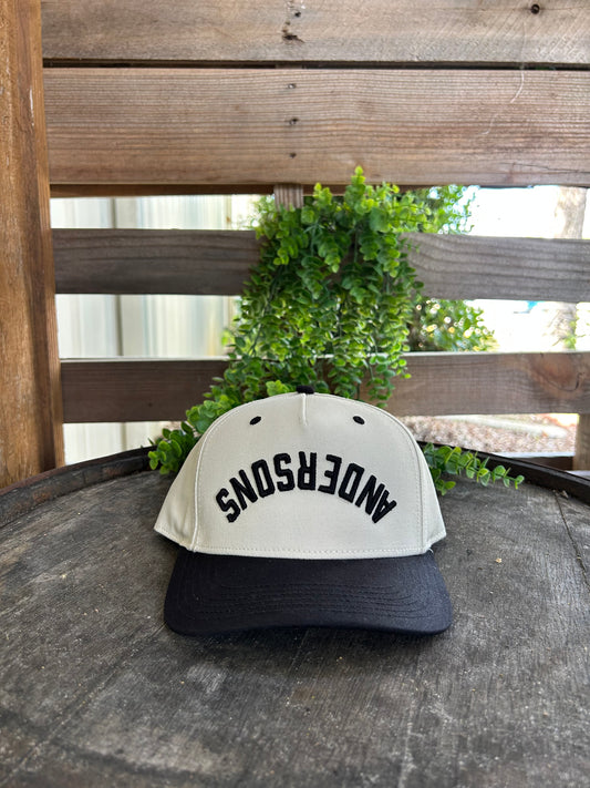 Andersons Upside Down Hat Stone/Black