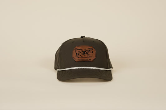 Leather Logo Patch Rope Hat (Richardson)