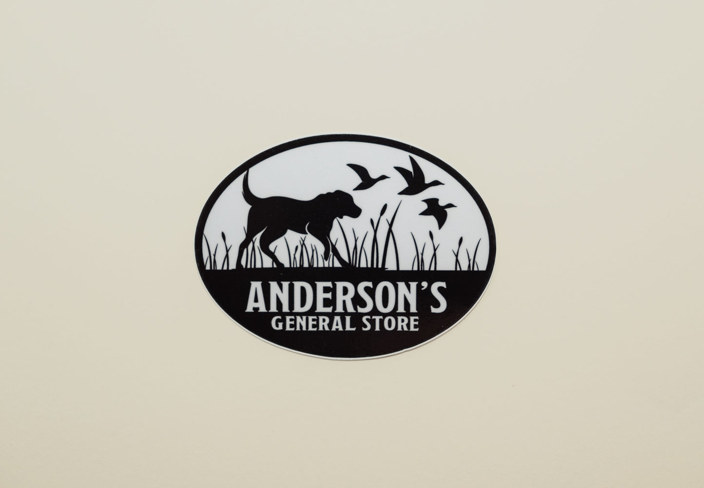 Anderson's Lab Logo Decal