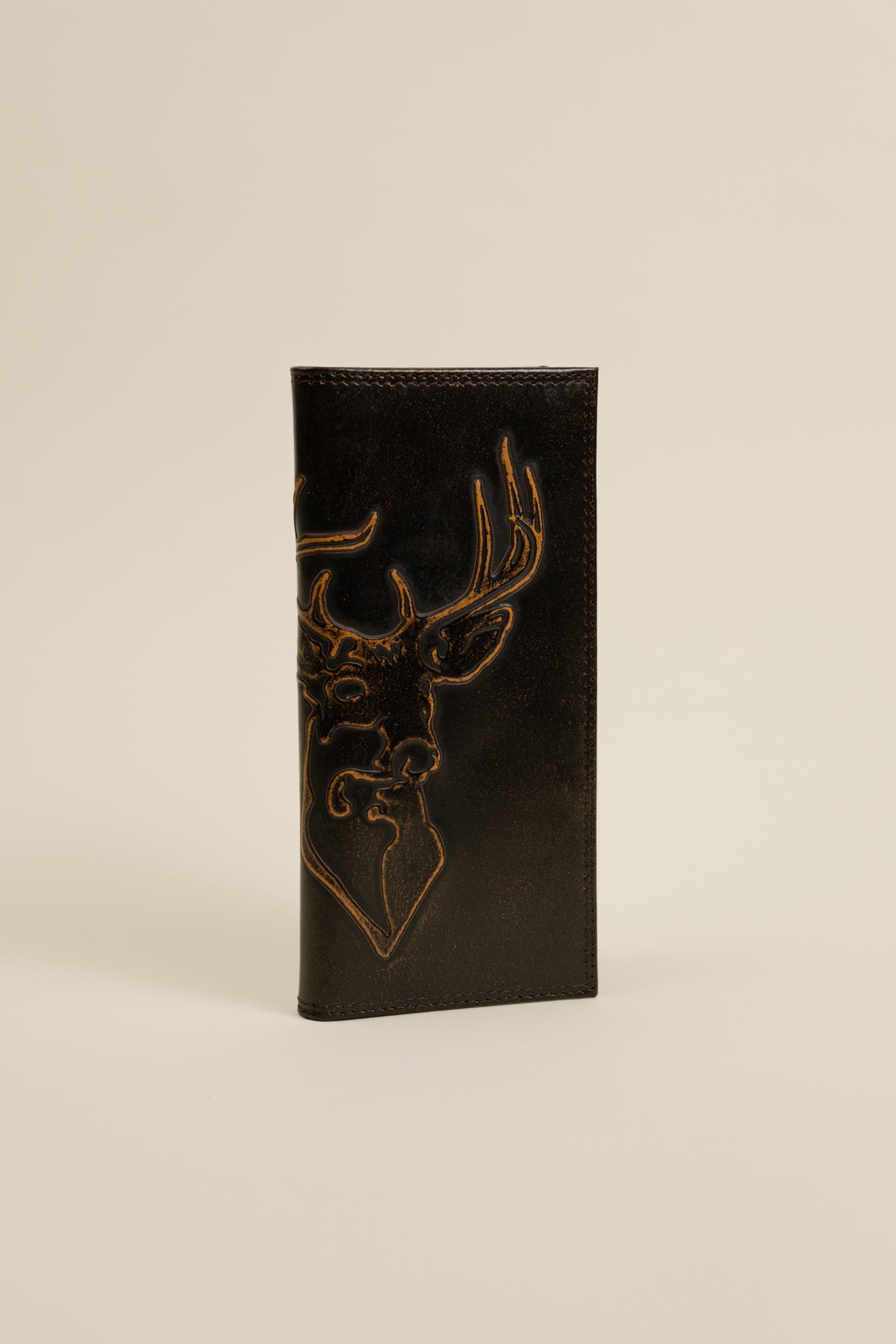 Burnished Antique Roper Wallet