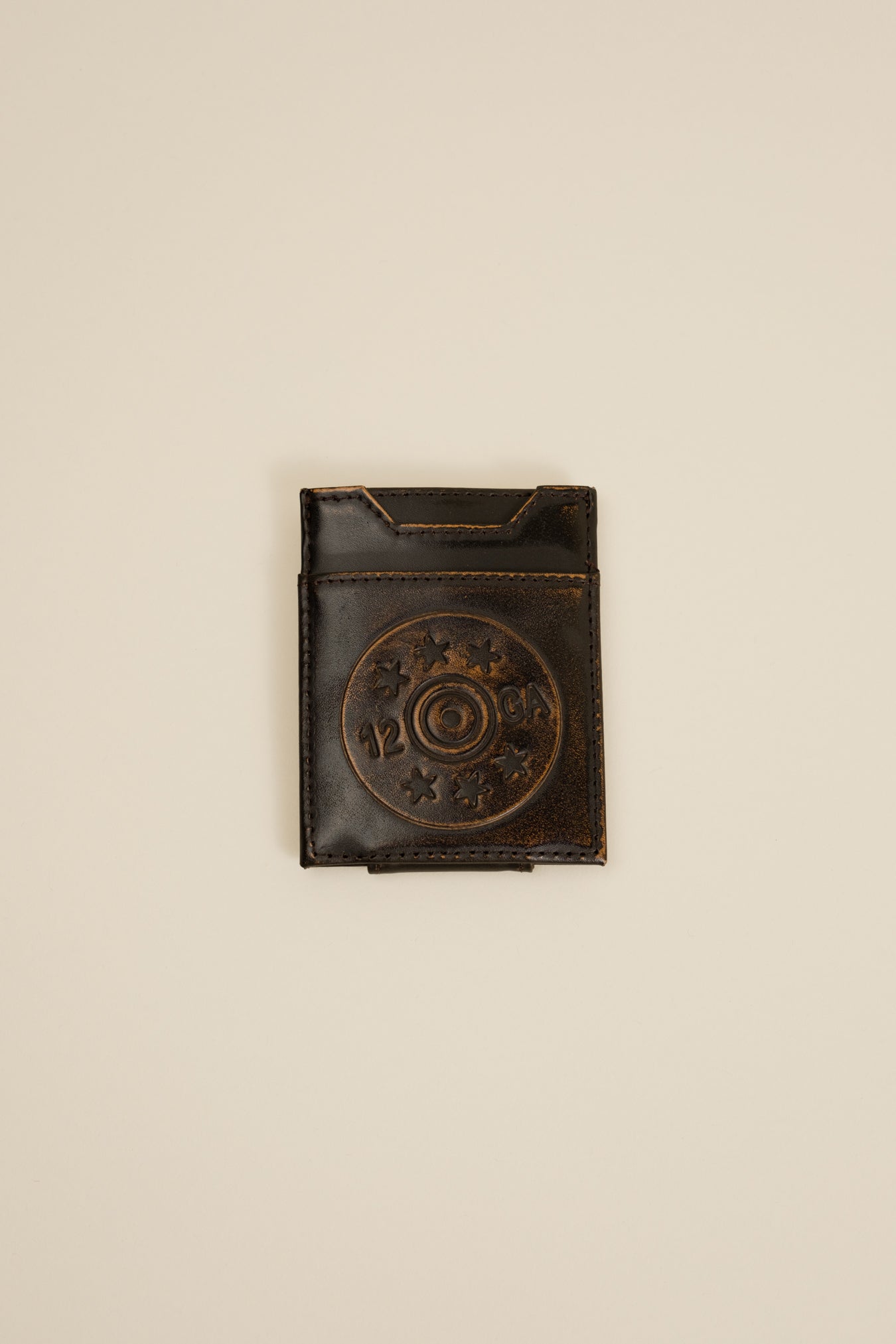 Burnished Antique Front Pocket Wallet