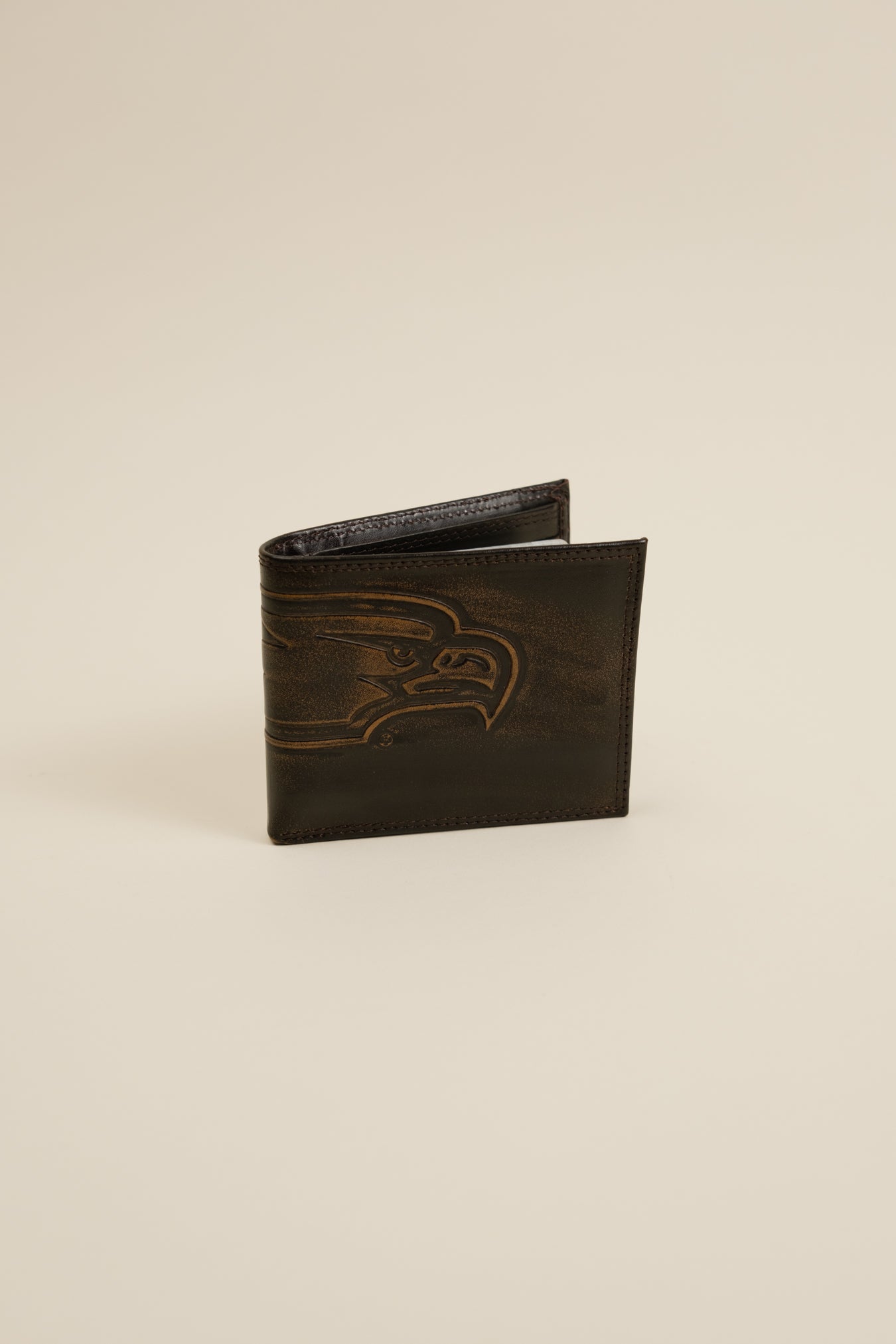 Burnished Antique Bi-fold Wallet