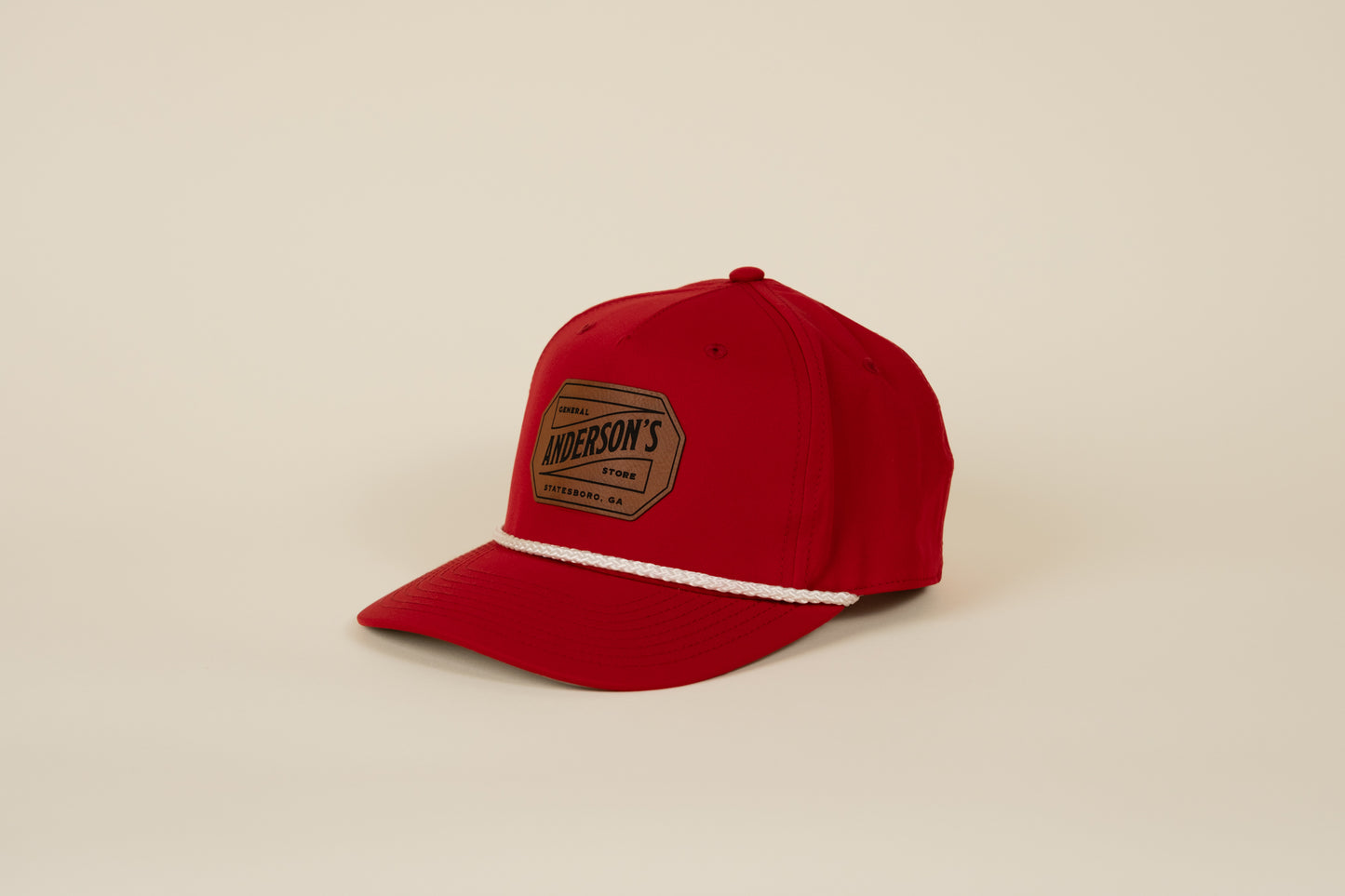 Leather Logo Patch Rope Hat (Richardson)