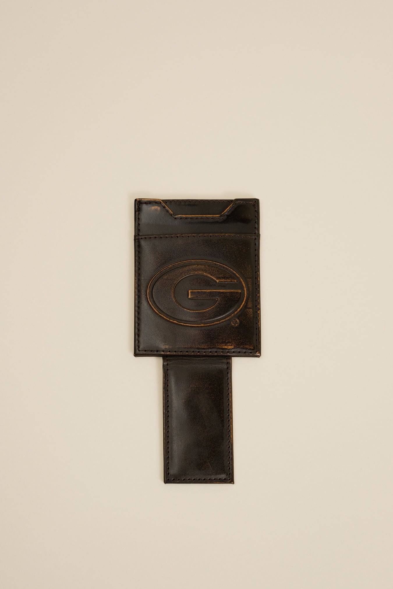 Burnished Antique Front Pocket Wallet