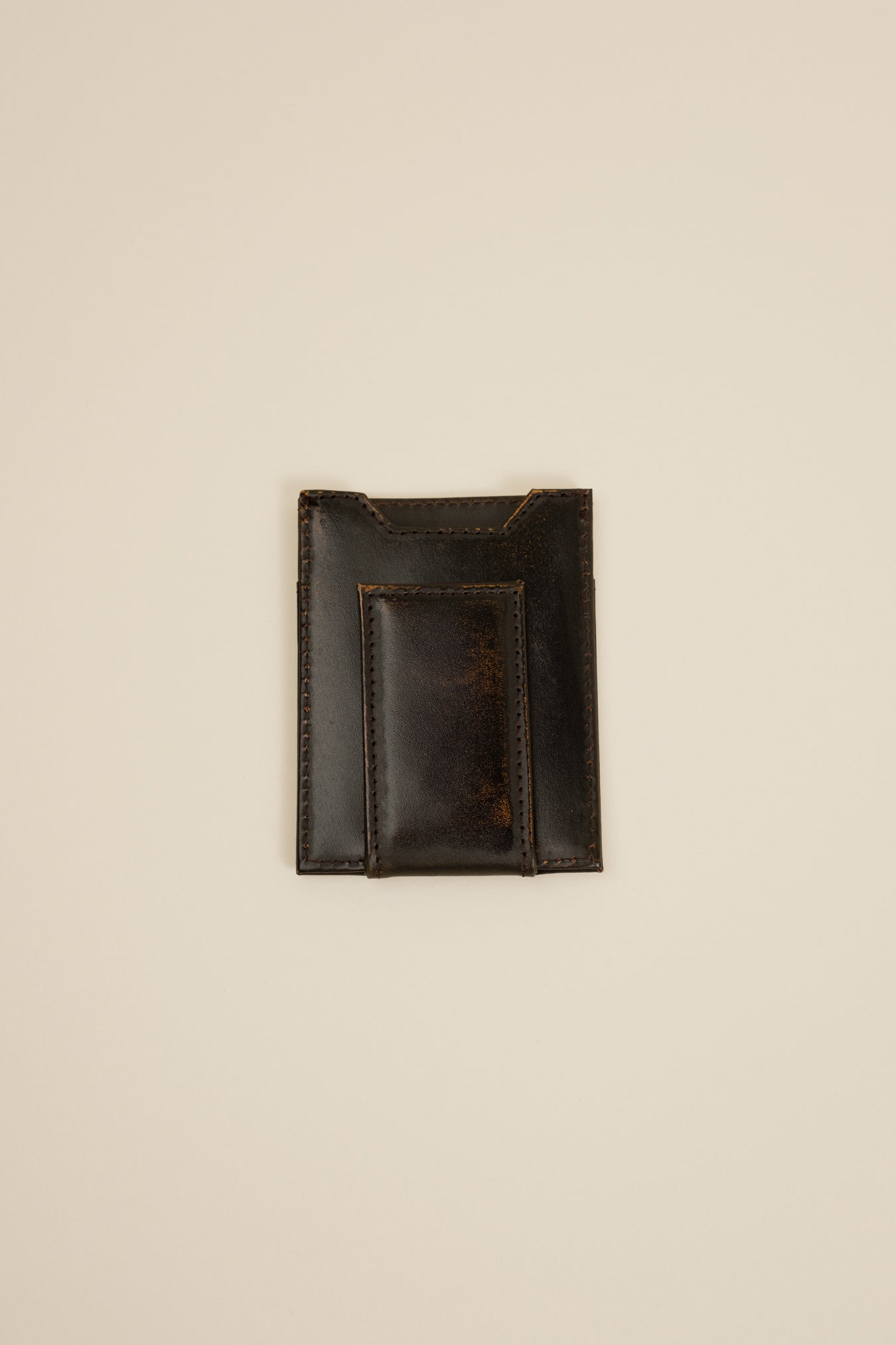 Burnished Antique Front Pocket Wallet