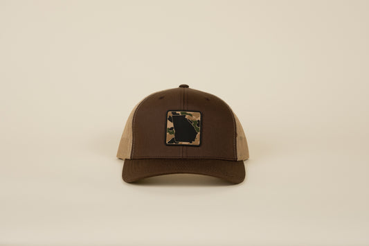 Ga Outline Trucker Hat