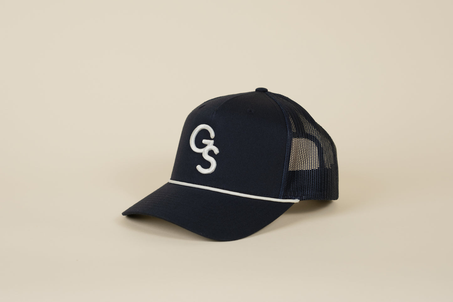 GS Baseball Logo Trucker Hat (Rope)